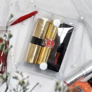 [룽스]투명 카라비너 가방 미니파우치 9x12