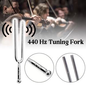 1pc 표준 A 440Hz 튜닝 포크 바이올린 비올라 첼로 톤 튜너 스테인레스 스틸 악기 액세서리