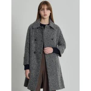 [르오트][패플단독][르오트(LeOT)] 헤링본 클래식 울 롱코트-사이즈 5577까지