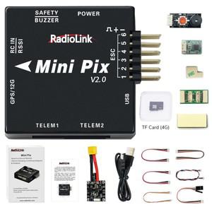 스타터 모터 Radiolink 미니 소형 PIX V1.2 비행 컨트롤러 M10N GPS TS100 FPV 레이싱 드론 헬리콥터 비행