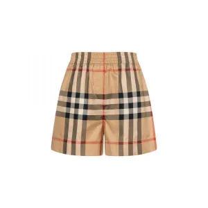 [버버리]271279 BURBERRY Checked cotton shorts (8071091) (체크 코튼 쇼츠)