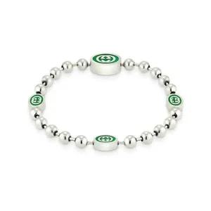 [구찌] GUCCI YBA701609001 여성 인터락킹 G 실버 팔찌 1488224