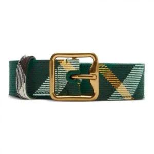[버버리]270125 BURBERRY Check B buckle belt (8081757) (체크 B 버클 벨트)