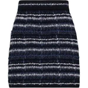 [톰브라운]271012 THOM BROWNE 25 인레이 트위드 자카드 미니 스커트 (FKK134A Y9031 415)