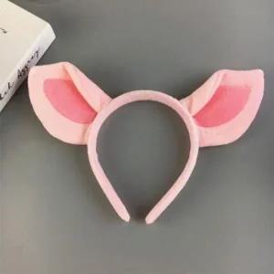 (옵션 큐티 돼지 머리띠(328))큐티 돼지 머리띠 파티용품 학예회 인싸템 재밌는선물 털머리띠 웃긴머리띠