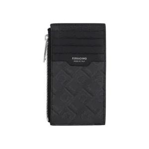 살바토레  T  간치니 모노그램 지퍼 카드지갑 66 1587 0780336 271409 1285326