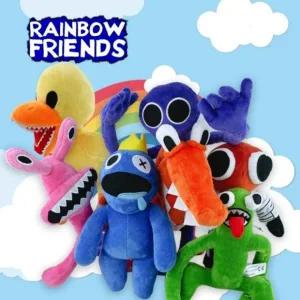 로블록스 레인보우 프렌즈 인형 시리즈 블루 퍼플 오렌지 그린 엘로우 핑크 레드 크리스마스 인형 선물