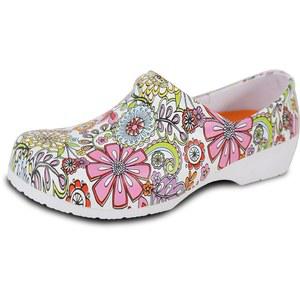 반젤로 여성 전문가용 미끄럼 방지 막힘 방수 간호사 신발 작업 셰프 니코 탈착식 깔창 사이즈 6~12