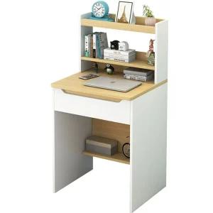 원룸책상 침실 작은 테이블 미니 원룸 좁은방 공부방 다크월넛