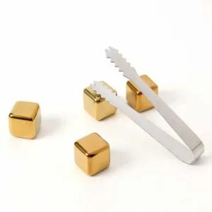 [골드스마일]스테인레스 아이스 큐브 집게 포함 냉음료