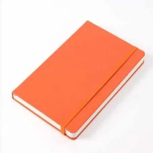 A5 무선 노트 오렌지 업무일지 다이어리 사무기록용