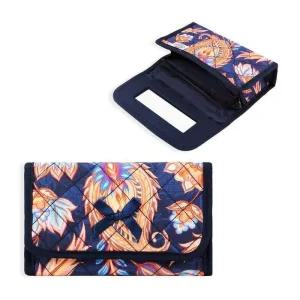 [룽스]페이즐리 태국 여행용파우치 파우치 거울