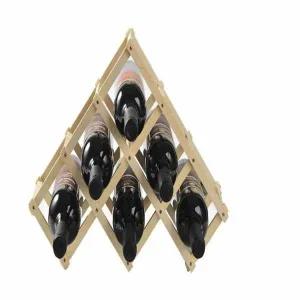 [골드스마일]원목 와인 보관선반 6구 와인랙 진열장 수납함