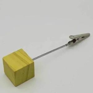 [셀러에이드]원목 명함꽂이 메모홀더 사무실 책상 정리용 메모지 꽂이