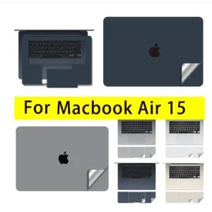 MacBook Air 15 13.6 15.4 A3240 A3241 M4 2025 손바닥 가드 레스트 커버 + 트랙 패드 보호 스티커 용 바디