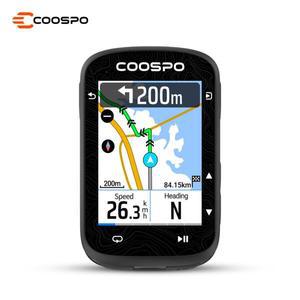 새로운 쿠스포 CS600 터치스크린 자전거 컴퓨터 GPS 다채로운 지도 내비게이션 무선 사이클링 실내 훈련 주