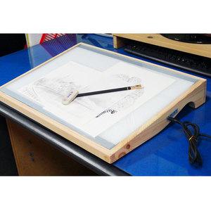 대형 LED 라이트박스 코모드 옵티마 CMD-OTM 원목프레임 라이트보드