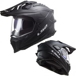 LS2 헬멧 MX701 EXPLORE SOLID MATT BLACK 온로드 오프로드 투어용 풀페이스헬멧 이너바이져 핀락필름 포함