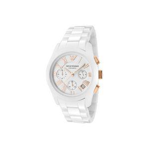 Emporio Armani 엠포리오 아르마니 시계 1417 여자 세라믹 크로노그래프 272070