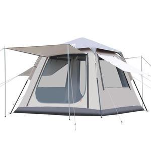 8인용 텐트 2단 그레이 원터치