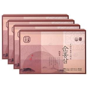 한삼인 6년근 순홍삼 피로 건강 관리 추천 30포X4