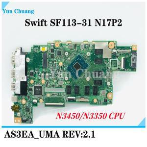 Acer Swift SF113-31 N17P2 AS3EA_UMA REV:2.1 AS3EA Motherboard NBGNL211003 NBGNL11002 Celeron N4200 C
