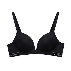 [Wonderbra]원더브라  푸쉬업 밴드 노와이어 브라 블랙 WBWBR5M04T