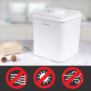 신일 스마트 무선 충전식 벌레방지 진공 보관 쌀통 13L 11kg 간편 세척