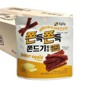 쫀드기버터구이오징어맛(겨 50g x 24개)