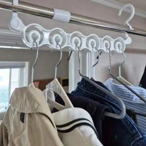 [오너클랜]ksr 좁은 공간도 OK 깔끔한 수납을 위한 다용도 옷걸이