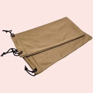 고품질 소품 드로스트링 파우치 (브라운) 선글라스주머니 안경집 (WFJESAA)