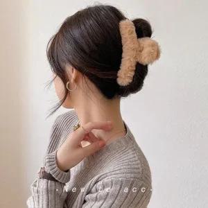 집게핀 올림머리 곱창 헤어핀 반묶음 겨울 ur 401 집게핀 헤어집게핀 헤어머리핀 헤어집게