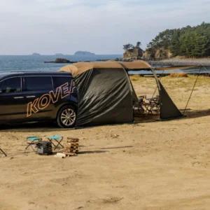 코베아 차박캠핑 카 쉘터 투어링 M2 터널형 도킹 텐트