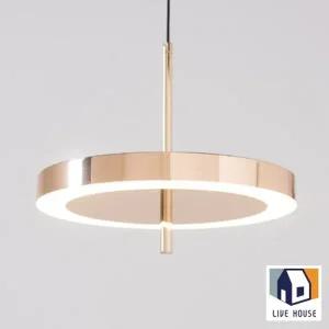 LED 골드 식탁 조명 원형 펜던트등 20w