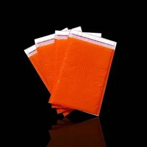 파손방지 오렌지 택배 안전봉투 35cmX45cm +4cm 3장 택배안전봉투 뽁뽁이봉투 에어캡봉투 안전봉투 에어캡