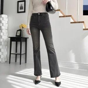 [라일리여성의류] Rly SIN WSF5000 히든밴딩 스판 세미 부츠컷