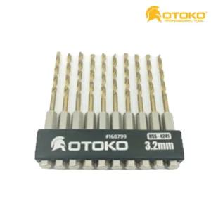 철판기리 전동날 HSS 4241 임팩드릴비트 3.2mm 10pcs+1십자 기리 팩드릴 드릴 드라이버 목재드릴