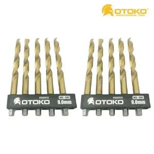 철판기리 전동날 HSS 4241 철임팩드릴비트 9.0mm 10pcs+1 (WFKM2OE)