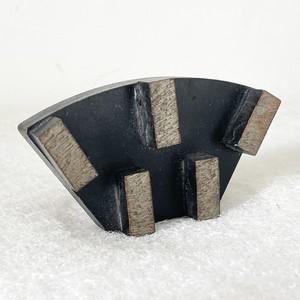 1Pc 사다리꼴 다이아몬드 연마 디스크 금속 본드 콘크리트 그라인딩 블록 돌 바닥 대리석 화강암