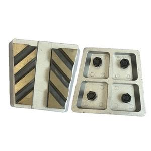 석영 화강암 대리석 석재 슬래브 콘크리트 바닥 연마용 금속 패드  프랑크푸르트 다이아몬드 그라인딩 블록