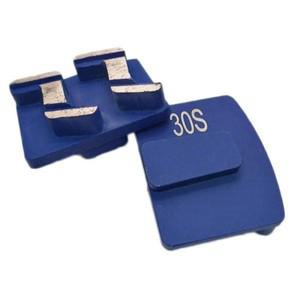 금속 본드 그라인딩 디스크 Z 모양 세그먼트  Husqvarna Redi Lock 다이아몬드 콘크리트 슈즈  바닥용 9 개