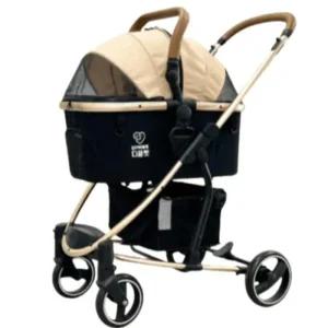 디클펫 반려동물 유모차 개모차 폴딩 그레이스 골드