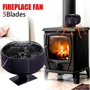더패스터 올라운드팬 무동력팬 알루미늄 합금 벽난로 팬 캠핑용 무동력 선풍기