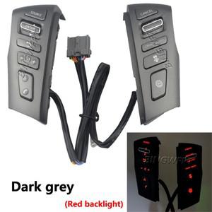 크루즈 컨트롤실버 핸들 스위치 닛산 호환 PATROL Y62 2012-2018 용 전화 볼륨 블루투스 크루즈 컨트롤 단