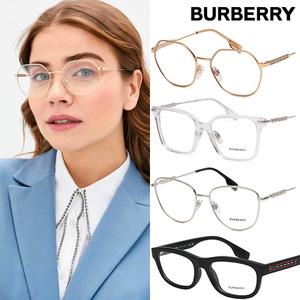 버버리 뿔테 안경테 아시안핏 오버사이즈 투명 뿔테 메탈테 반무테 다각형 남녀공용 패션