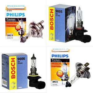필립스 보쉬 할로겐전구 자동차 전조등 라이트 램프 안개등 순정램프 차량용전조등 차량용전구 조명 포르테쿱 K9 올뉴쏘울 레이 누비라 다마스 라노스 라세티프리미어 라세티 레간자 레