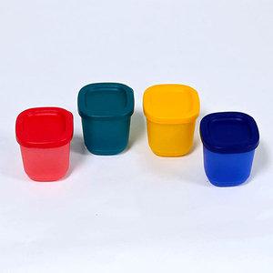 타파웨어 반찬통 미니찬통 밀폐용기 이유식용기 110ml 4P