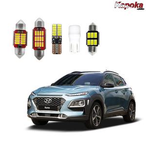 + 현대 코나 코나EV 일렉트릭 하이브리드 더뉴코나 (2017~2021년형) LED실내등 번호판등 트렁크등