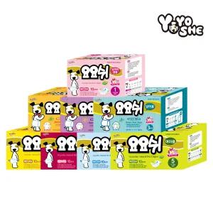 요요쉬 애견기저귀 단계별 밴드형 / 팬티형 10매 X 10P