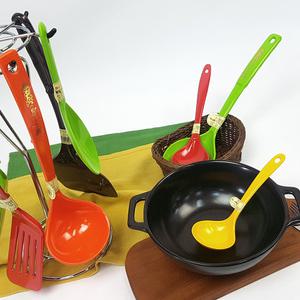 컬러 멜라민 조리도구 업소용 분식 식당 omg 만두 국자 소